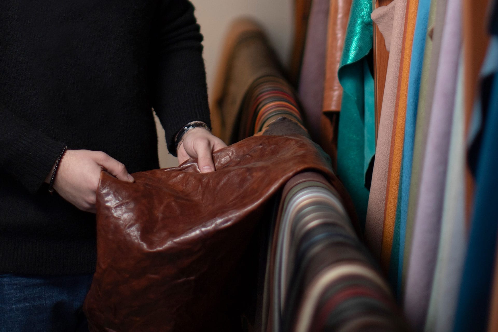 pellame articolo ingrassato